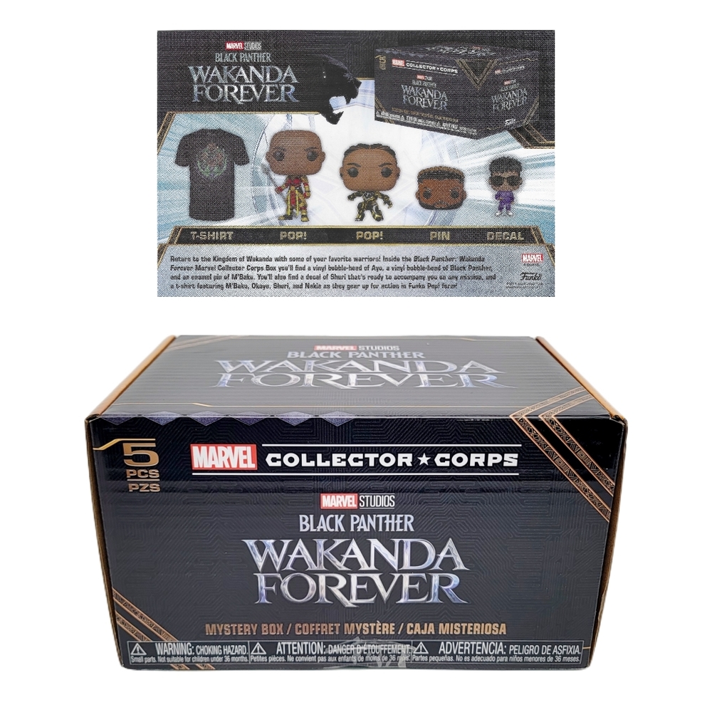 Black Panther Wakanda Forever Marvel Collector Corps Mystery Box
